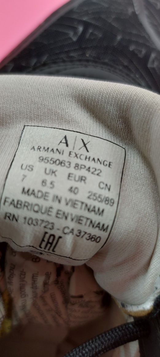 Armani Exchange номер 40 Оригинални мъжки обувки