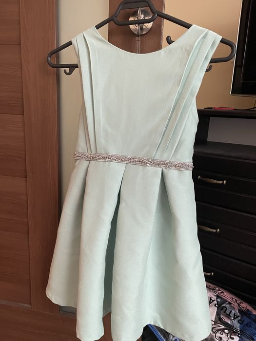 Rochie elaganta verde menta eleganta