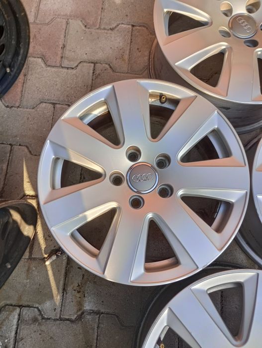 4 jante aliaj 5x112 R16 originale audi A3 A4 A6