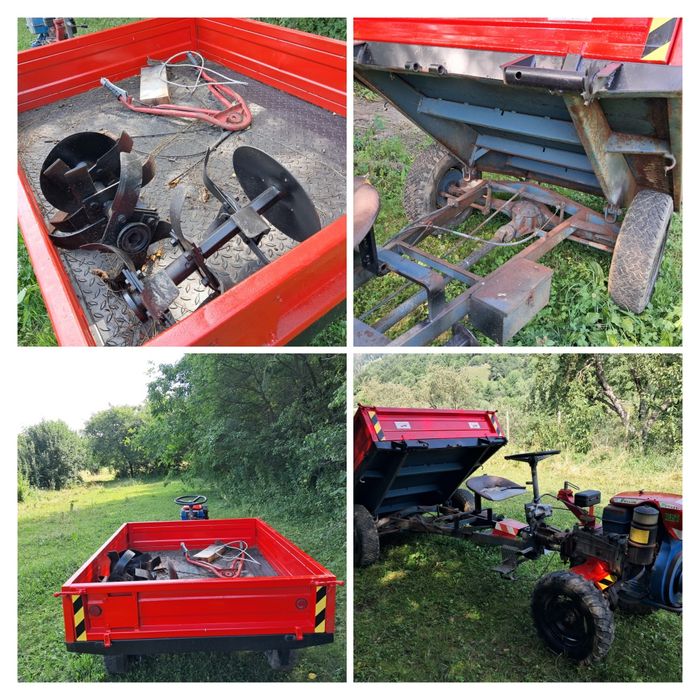 Motoagricola  MB 4x4 basculabila