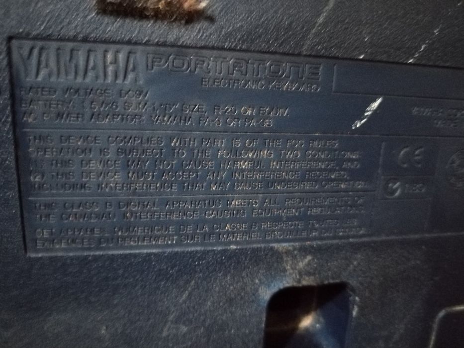Orga Yamaha Portattone psr 260