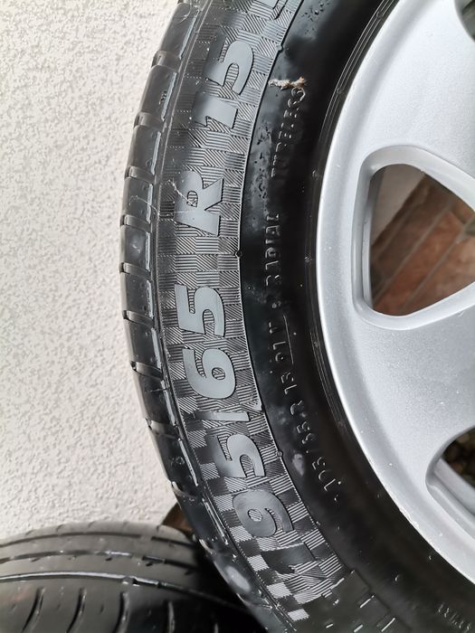Jante Aliaj Audi 5x112 R15 anvelope vara 195/65r15