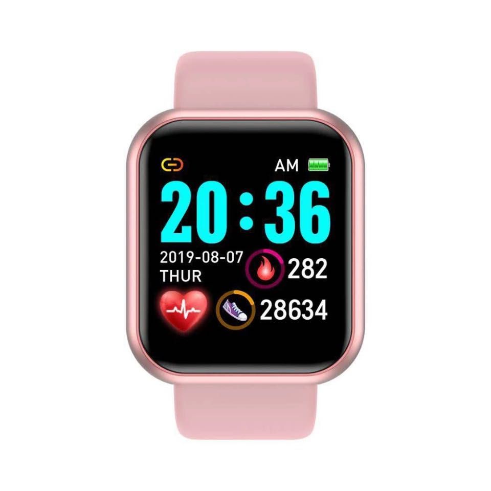 ПРОМО Умен Смарт Часовник Y68 Гривна Smart Watch крачкомер часовници