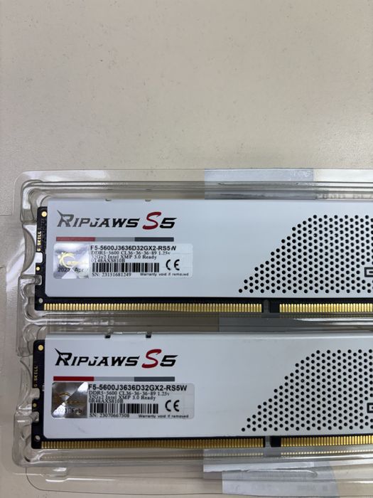 Оперативная память G.Skill Ripjaws S5 DDR-5 DIMM 64 GB
