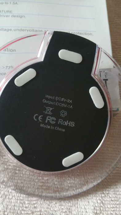 Vând încărcător wireless Încărcătorul este doar probat marca Fantasy .