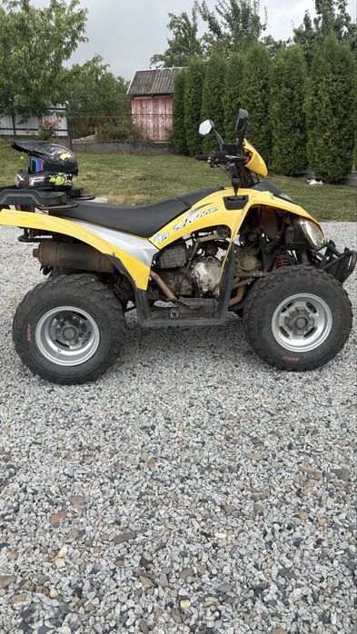 Vând atv sym trackrunner 200 cu acte!