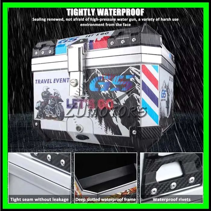 Portbagaj Moto Cross Enduro GS 45L - Cutie Topcase Moto Cross Enduro 45L