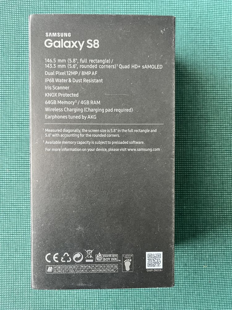 Оригинална кутия Samsung S8