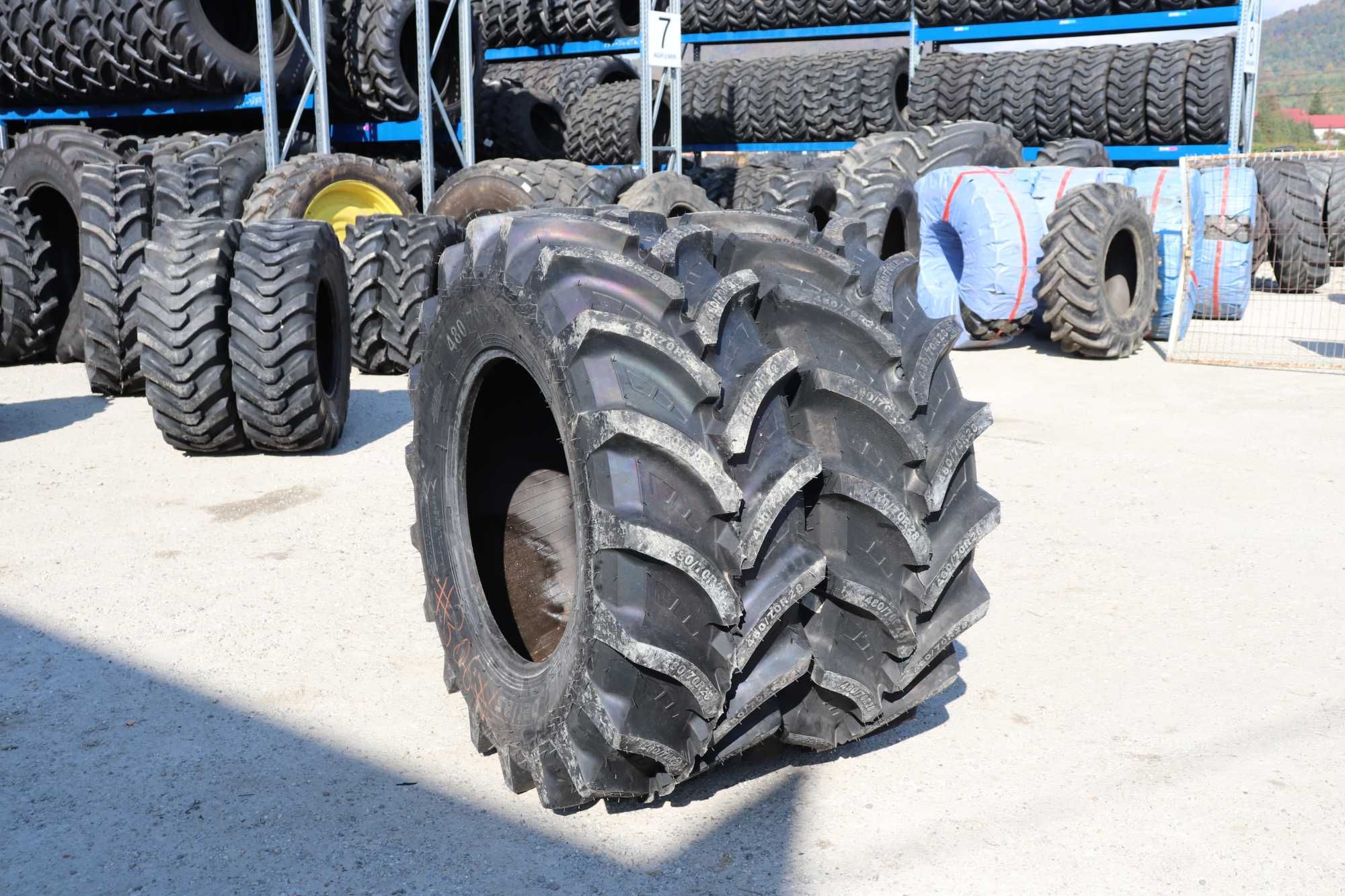 Cauciucuri Tractor 480/70R28 Petlas Radiale Noi pentru Tractor Claas