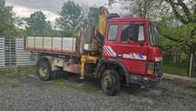 Iveco basculabil cu macara