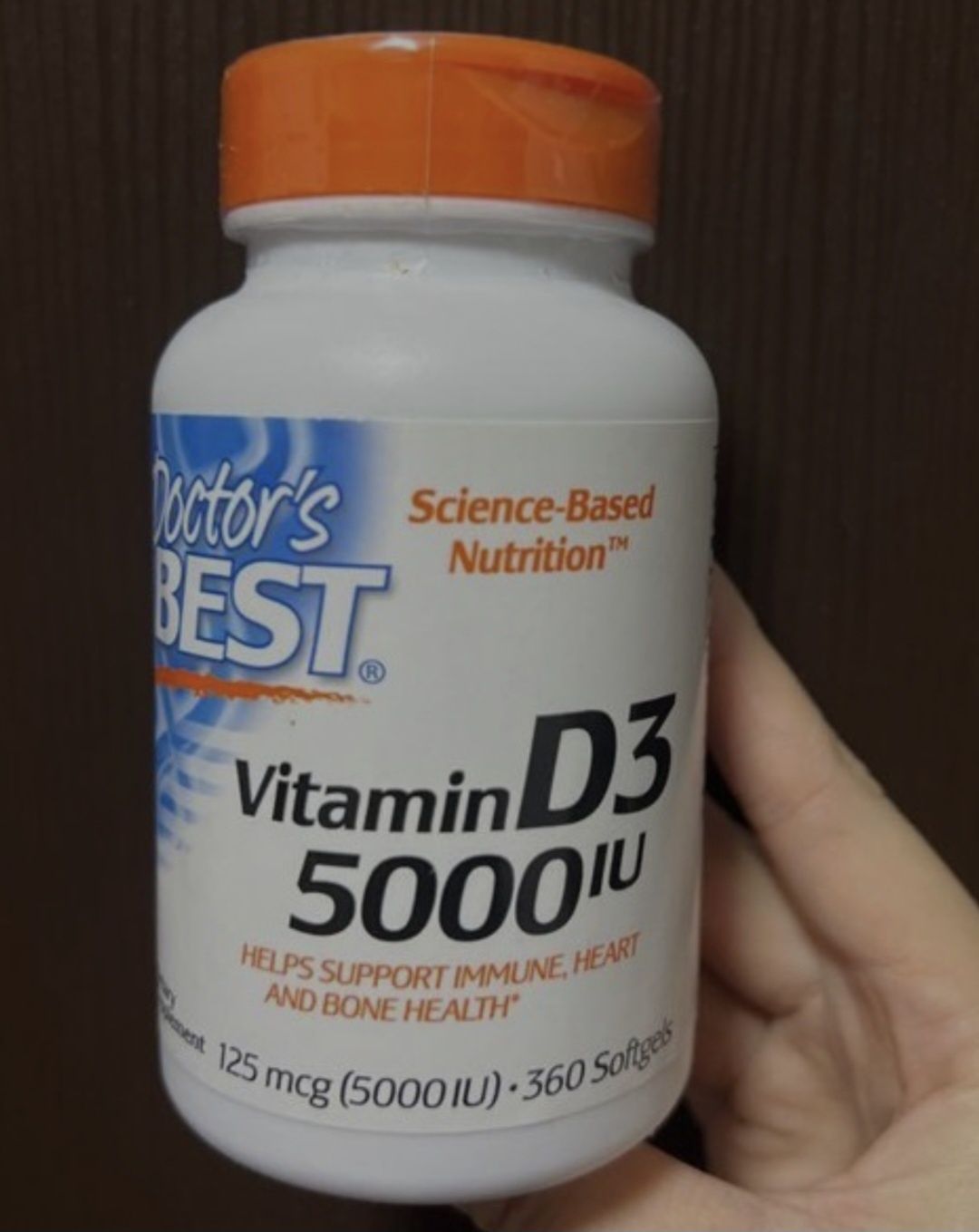 Витамин Д3 Доктор бест 360 капсул