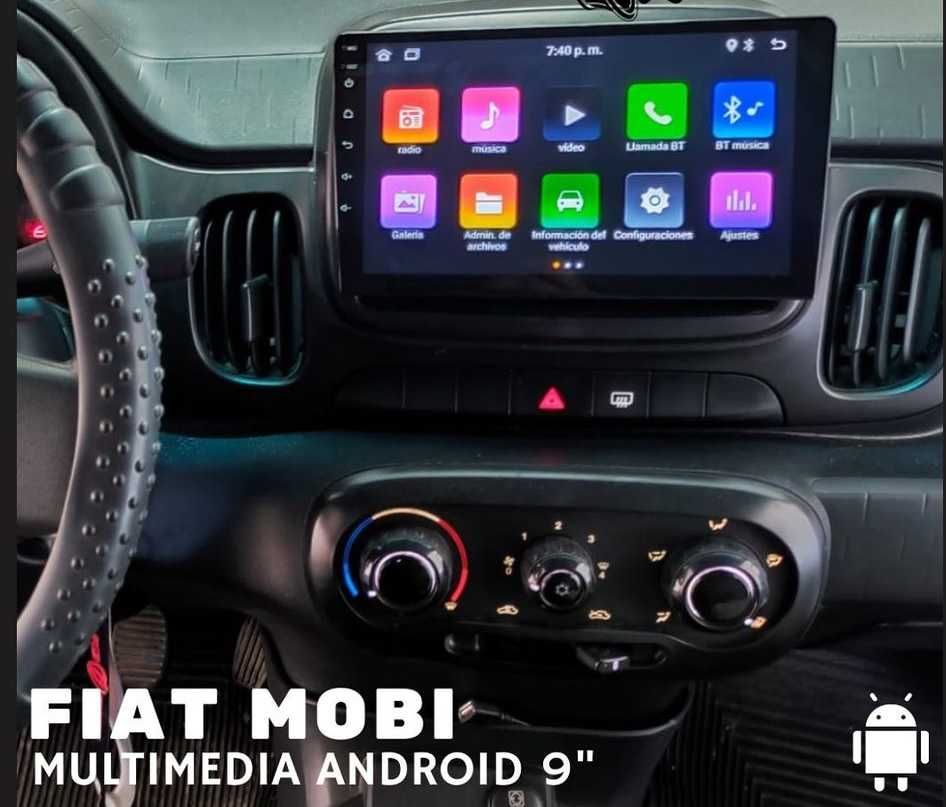 Fiat Mobi 2016-2020, Android 13 Mултимедия/Навигация