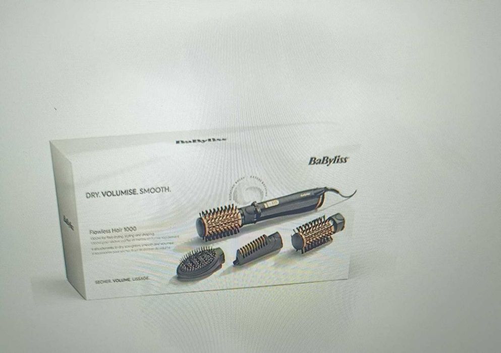 Perie rotativa Babyliss Flawless Hair AS964ROE, 1000 W