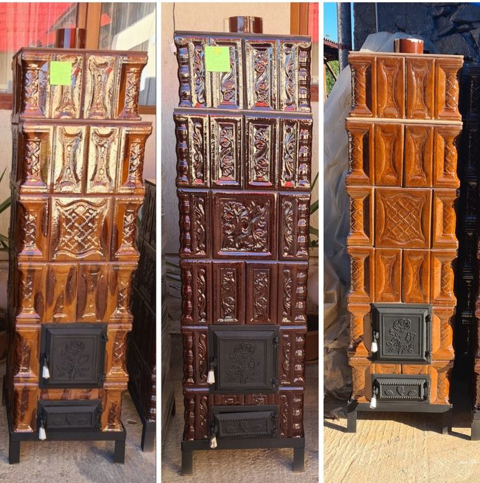 Vând sobe de teracotă premontate diferite modele