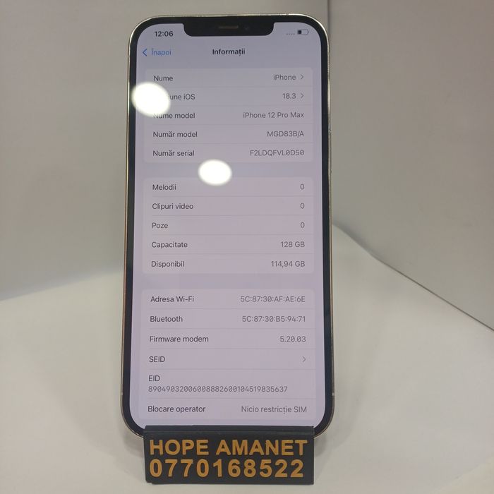 Hope Amanet P1 / iPhone 12 Pro Max