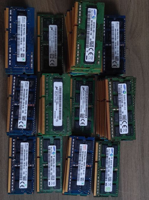 Placute RAM pentru laptop