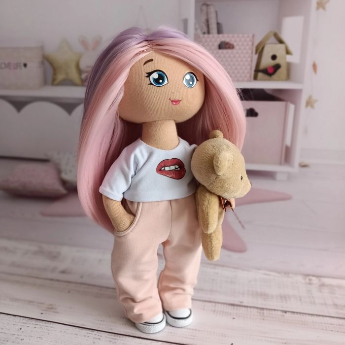 Куколка текстильная