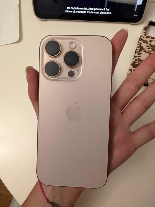 Iphone 16 Pro 256 GB, Desert Titanium