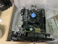 Kit intel + cooler + placa video + placa de baza