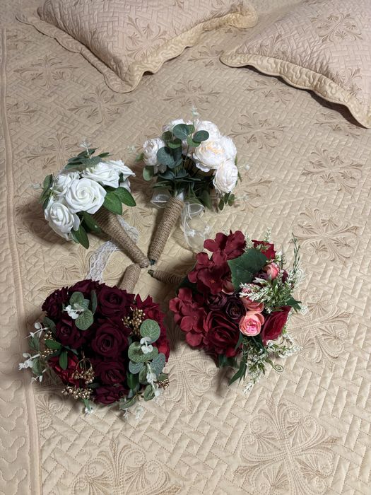 Букети от изкуствени цветя – подходящи за сватба