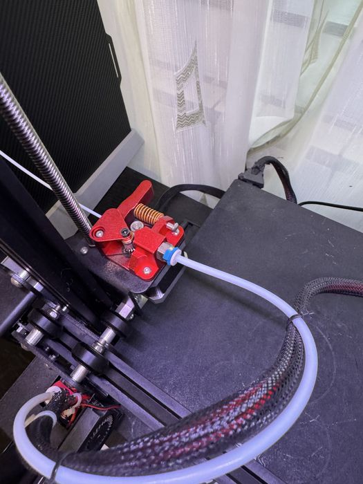 Creality Ender 3 Pro–placă silent,dual-gear, OctoPrint + cameră