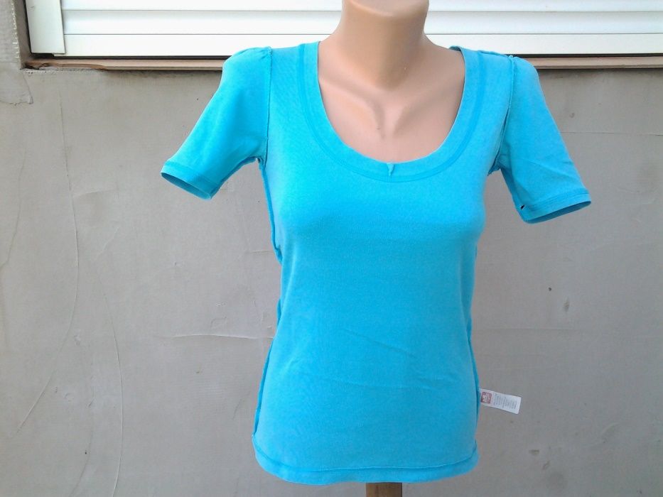 Mango Blue tricou dama mar. 38 - 40 / M