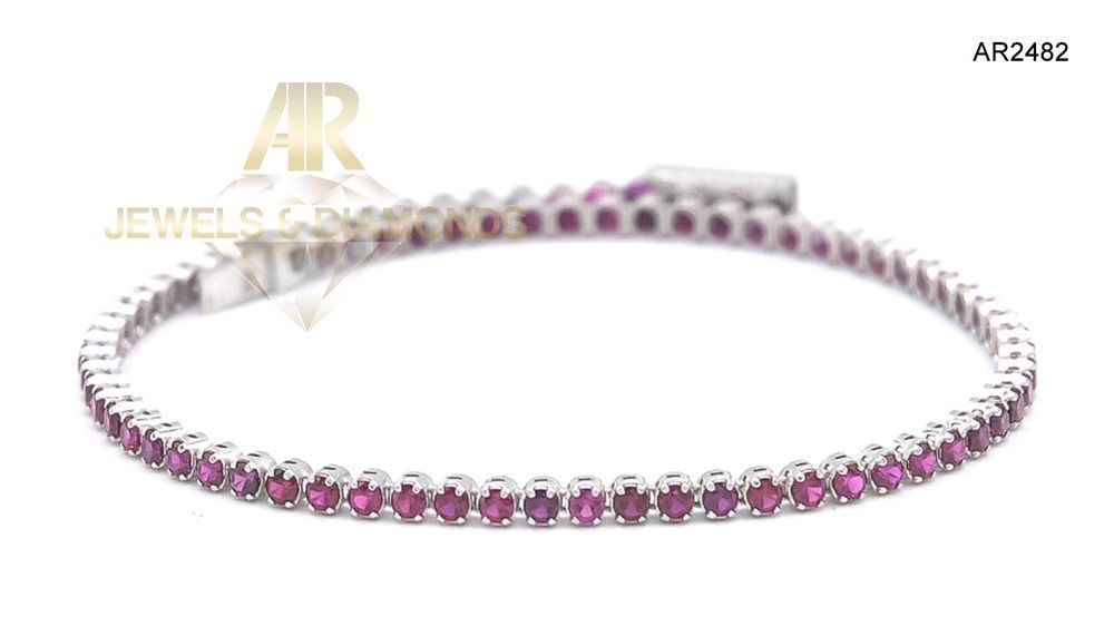 Bratara Aur 14 K Tennis model nou unisex ARJEWELS&DIAMONDS (2482)