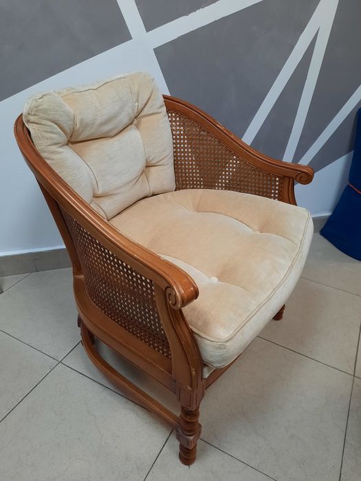 Ратаново винтидж кресло