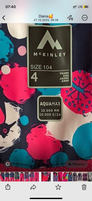 Mc kinley compleu ski