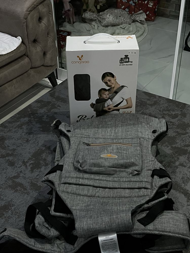 Cangaroo Кенгуру BEBE UNIQUE СИВ