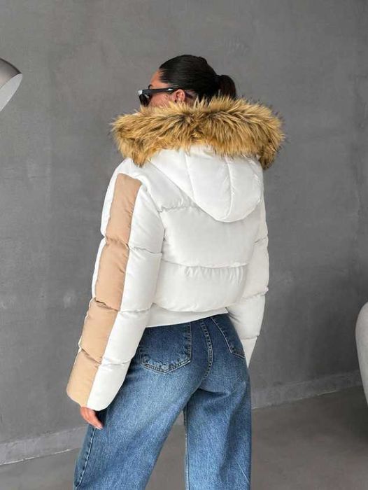 Geaca Dama Scurta Iarna WhiteFox Glam