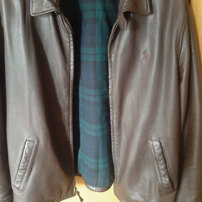 Кожено яке естествена кожа polo ralph lauren