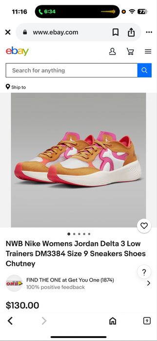 Nike air jordan dusty 3 low 38.5 39 дамски обувки спортни маратонки