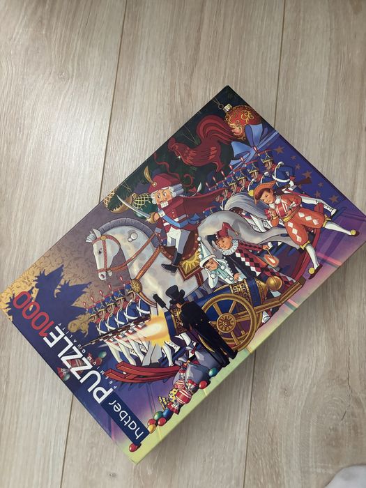 3 уп. пазлов 1000 и 1500 деталей (новый и бу)