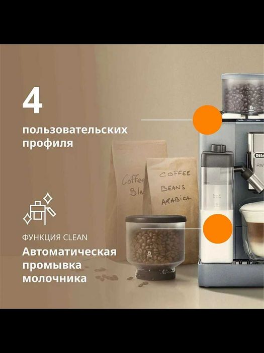 Кофемашина автоматическая Rivelia EXAM440.55.G в рассрочку или за нал