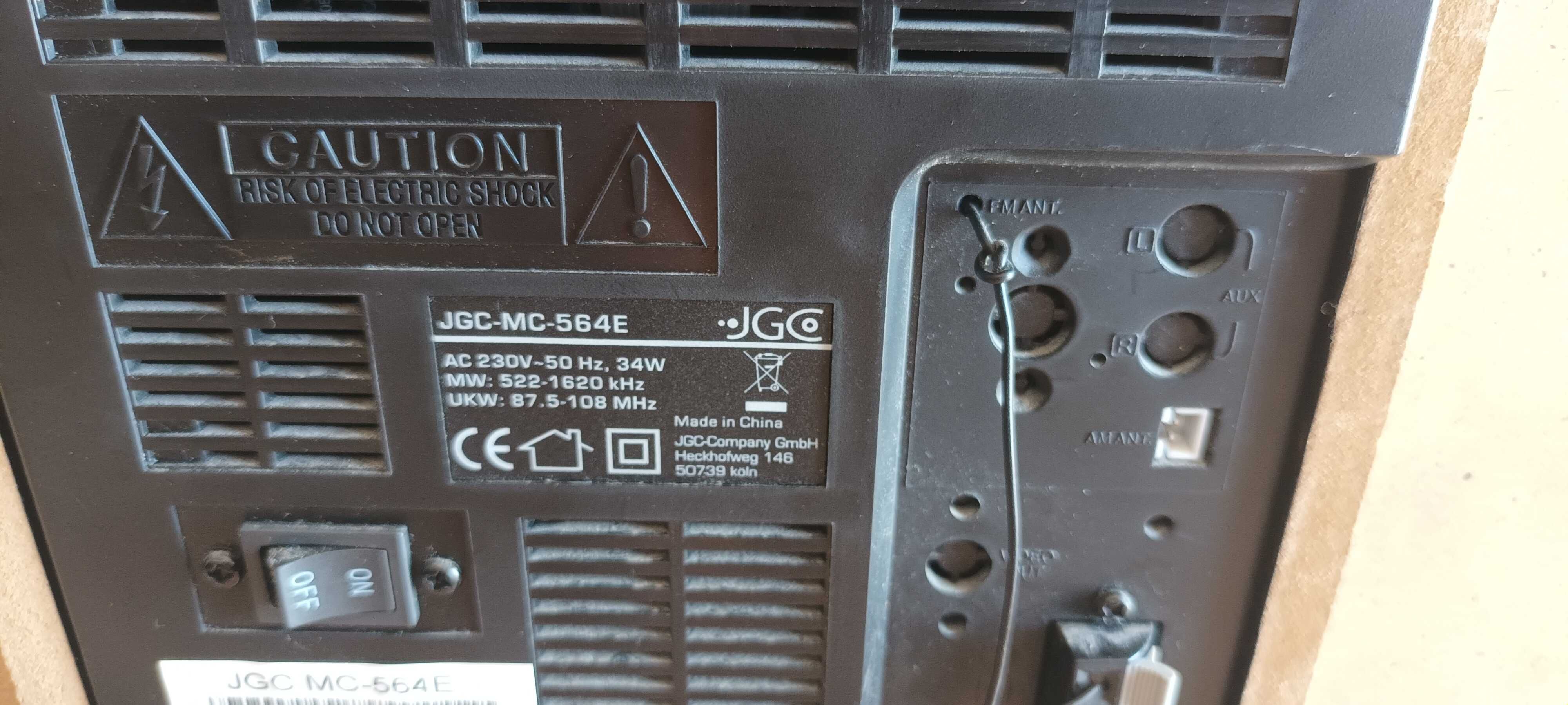 Мини стерео уредба  JGC