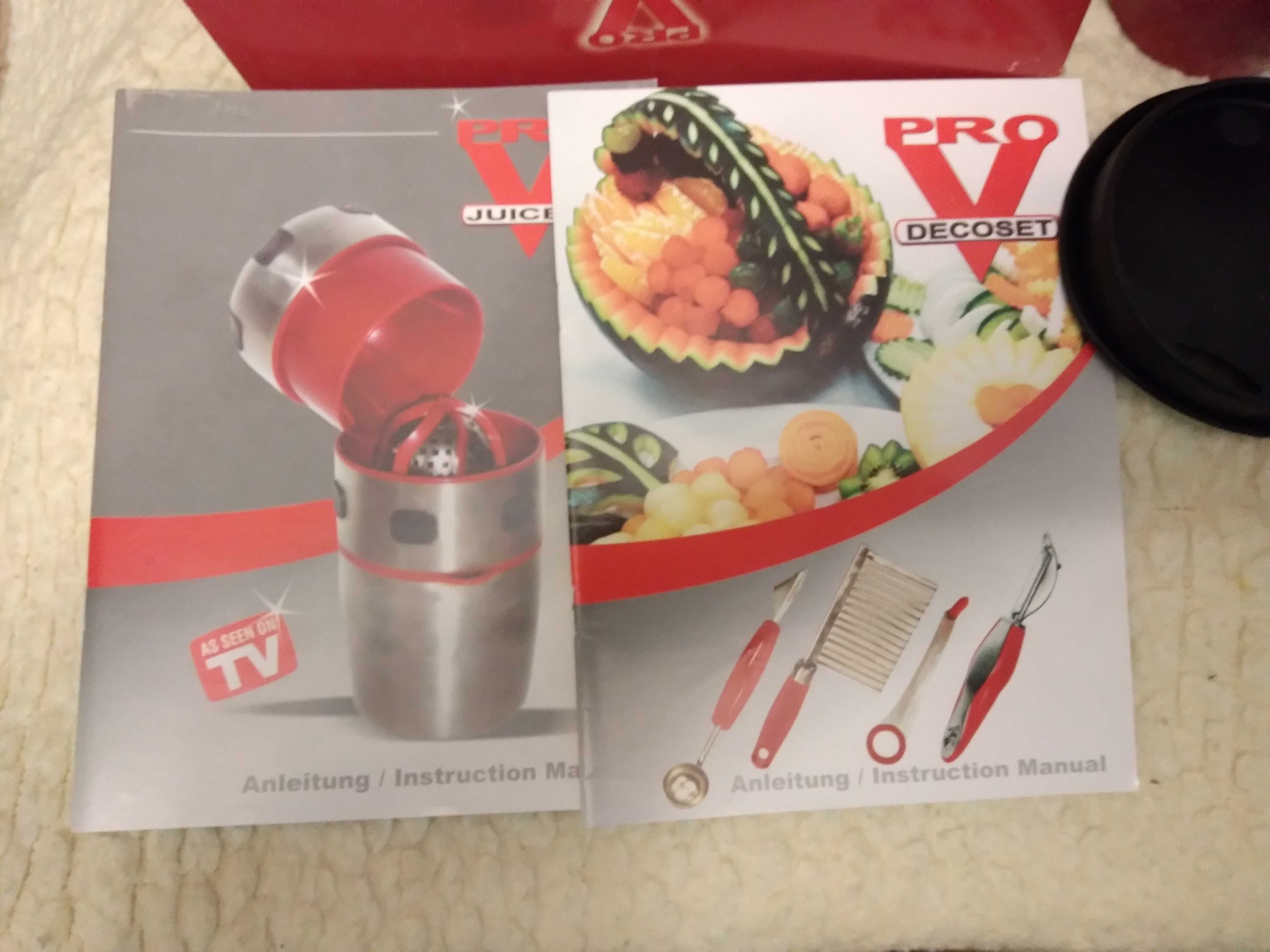 Juicer PRO-V + Decoset