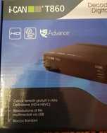 Декодер I-CAN T860, цифров HD DVB T2 телевизионен приемник