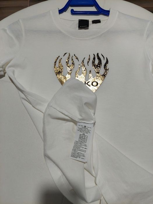 PINKO кожен панталон на марката Pinko