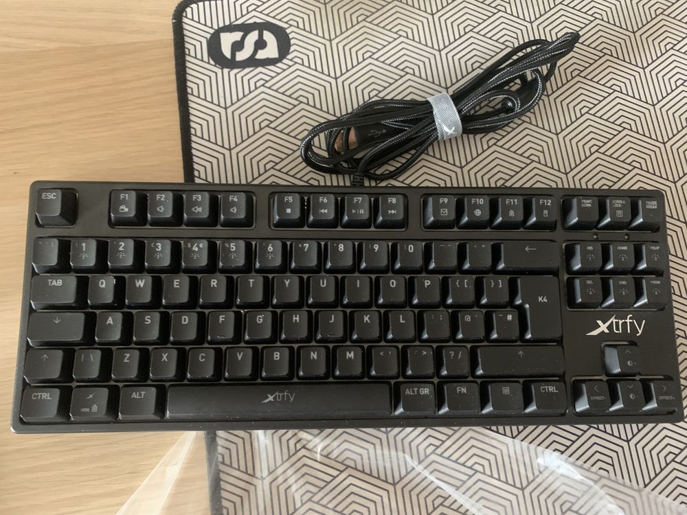 клавиатура механика xtrfy rgb аналог hyperx alloy pro