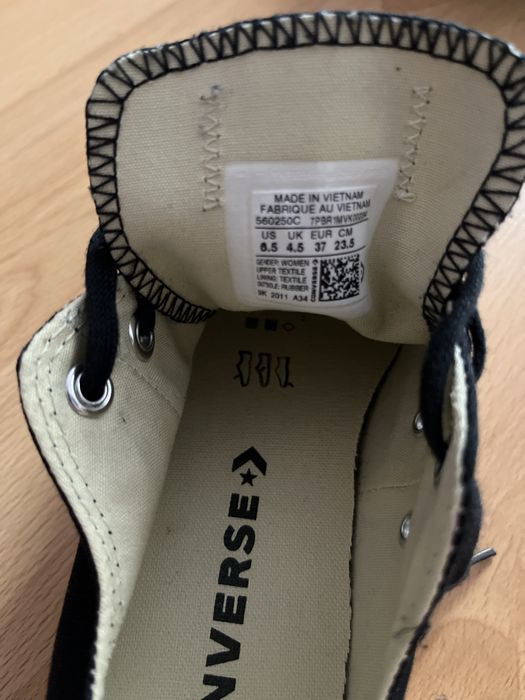 Черни кецове converse 37