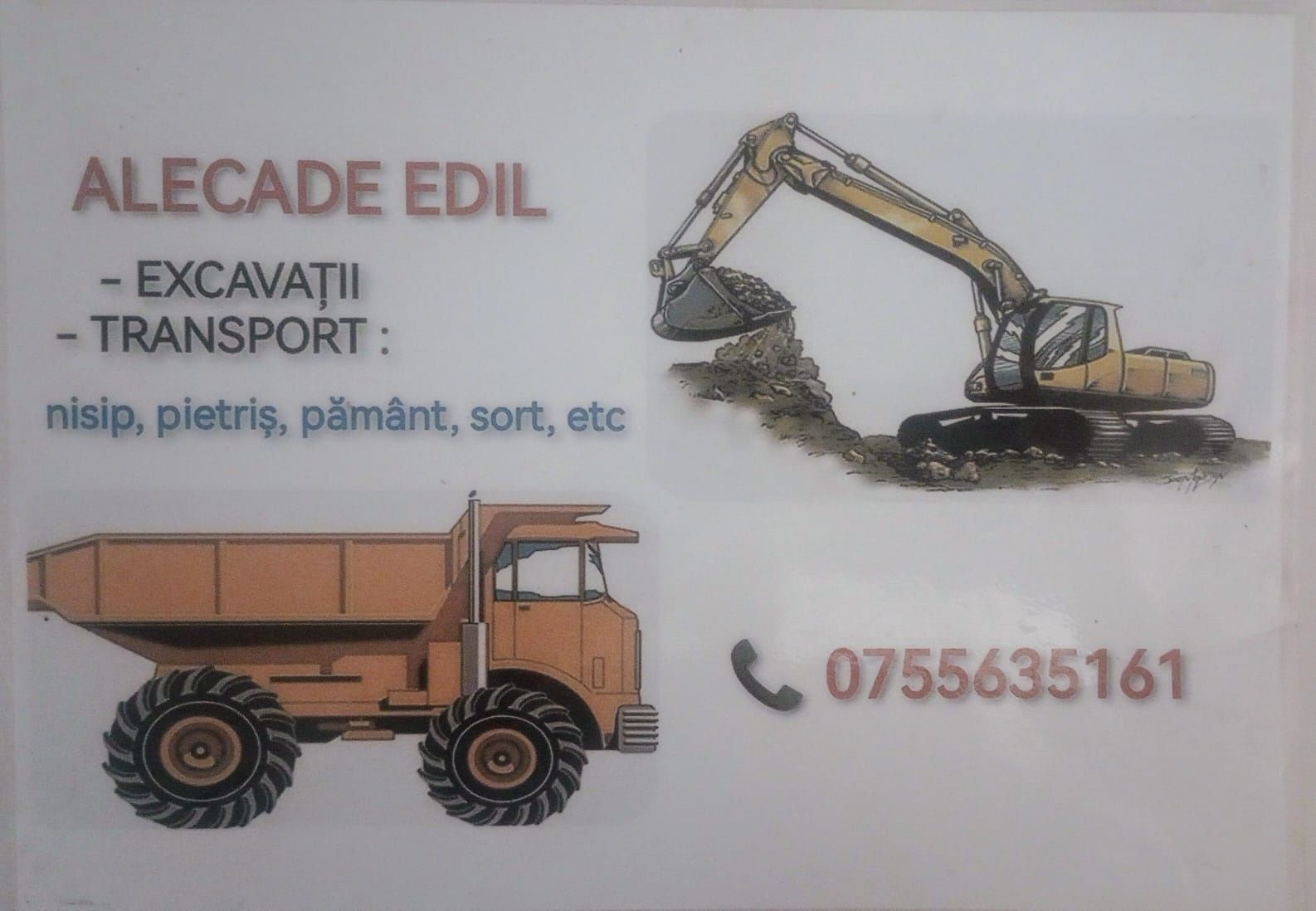 De închiriat miniexcavator