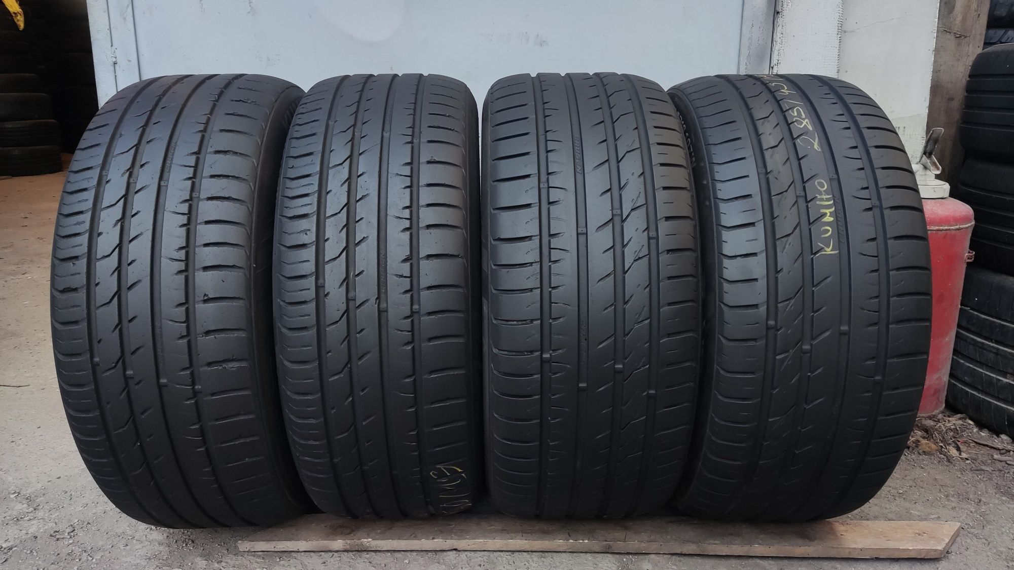 спорт пакет 255/50/19 и 285/45/19  Kumho Crugen HP91, XL подсилени
6.7