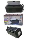 Boxa portabila cu lanterna incarcare solara bluetooth usb radio