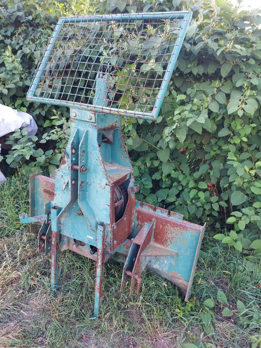 Troliu forestier KRASSER in tiranti 5 tone 2 reductoare ca nou