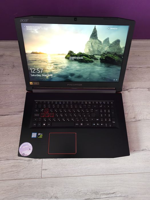 Gaming Laptop - Acer Predator Helios ,I7-7700HQ,16 GB, GTX 1060 6 GB