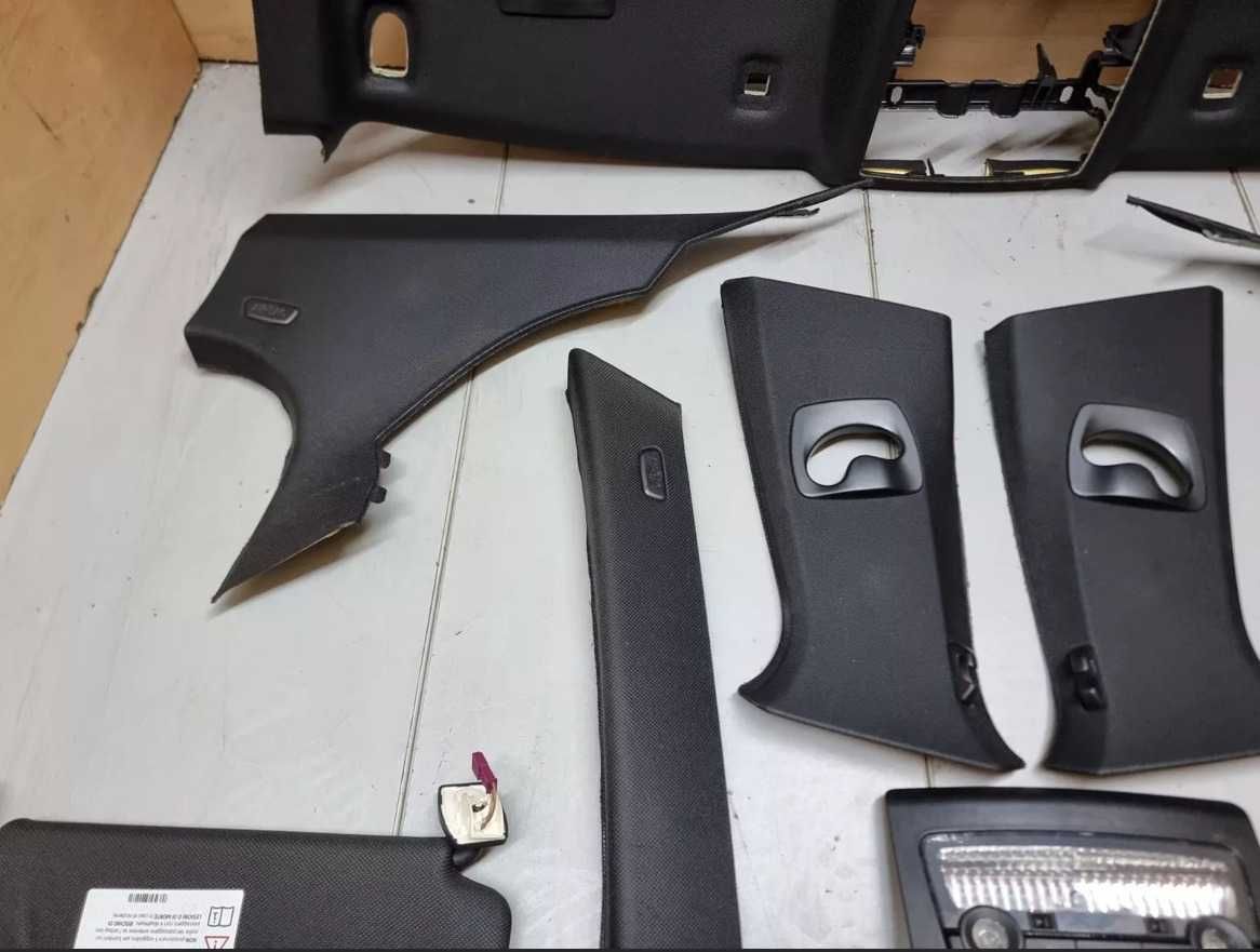 Plafon negru M complet cu accesorii fara trapa BMW F10 ORIGINAL OEM