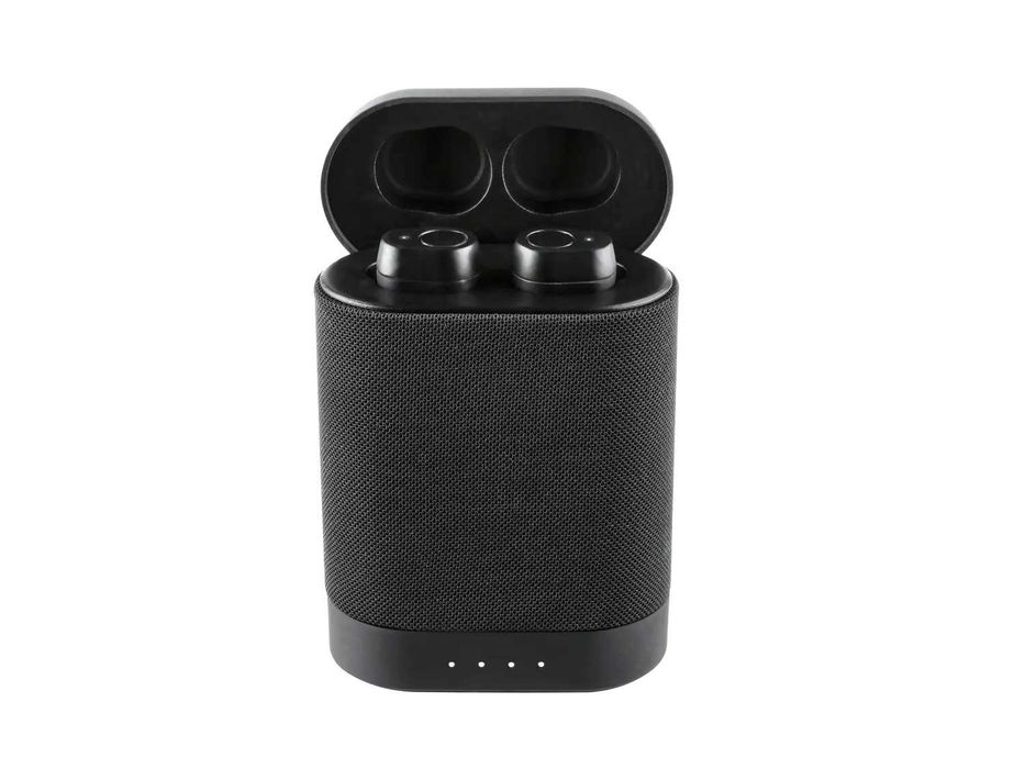 Căști + BOXĂ cu DIFUZOARE wireless, bluetooth, noi, realizate Germania