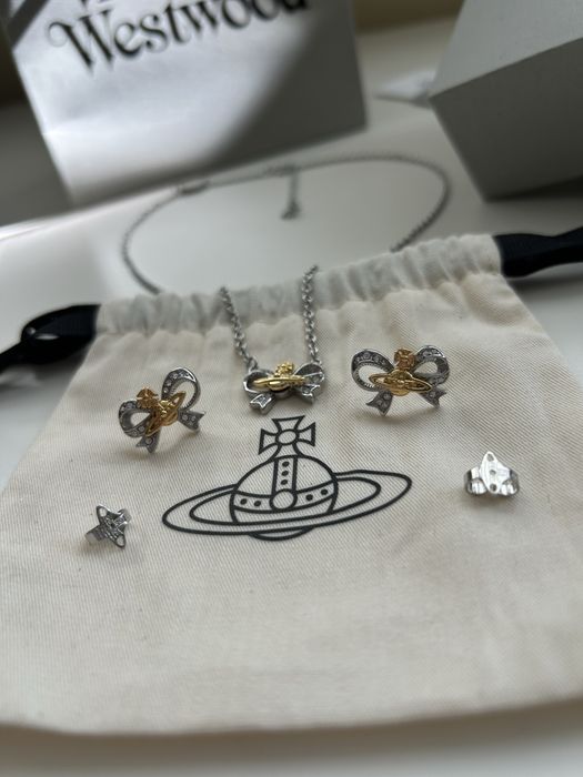 Vivienne Westwood Обеци Bows- Панделки ( Нови )