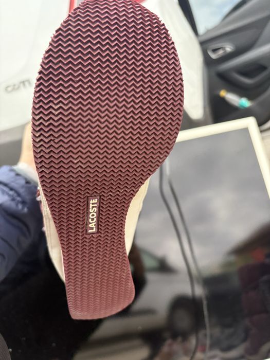 Lacoste ботуши бордо